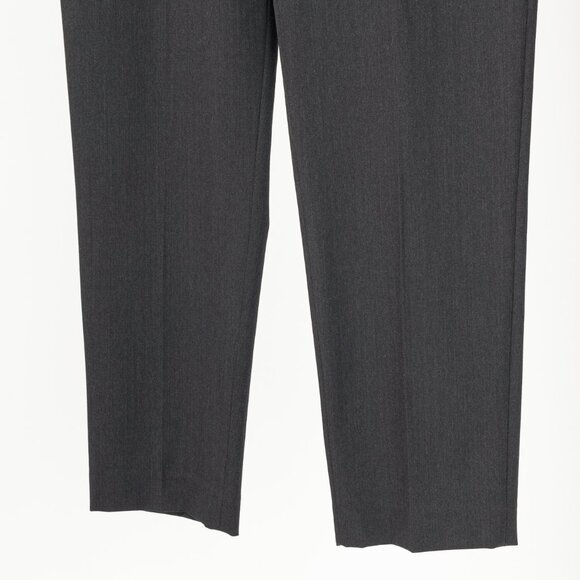 Brunello Cucinelli SS/21 Grey Wool-Blend Monili-Bead Trousers - Picture 6 of 14